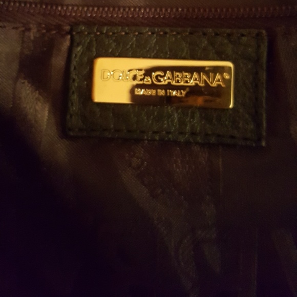 DOLCE AND GABANNA LEATHER HANDBAG - Picture 7 of 8